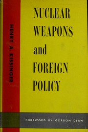 Nuclear weapons and foreign policy